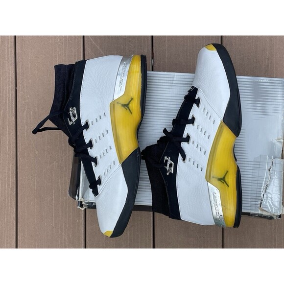 Air Jordan 17 OG 2002 Low All Star - Lightning Men’s Size 8.5 303891-101 White - Picture 11 of 13